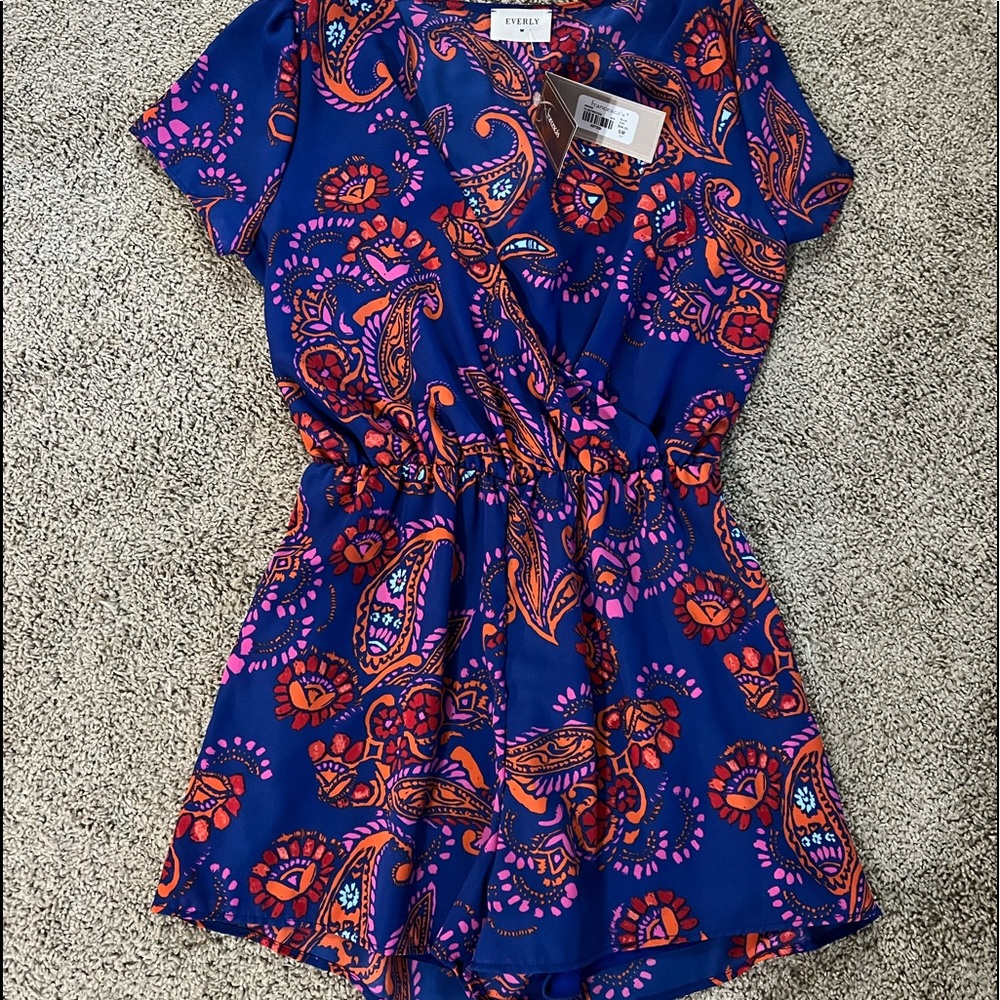 Cute Blue Romper! NWT
